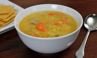 हरी मटर का सूप