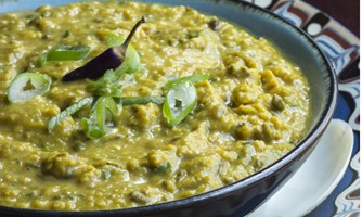 Dhal with Ladies Finger