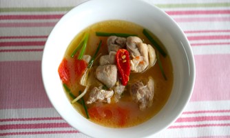 Chicken Soup with Galangal
