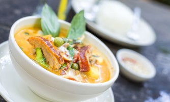 Red Curry with Roasted Duck