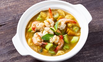 Prawn and Vegetable Soup